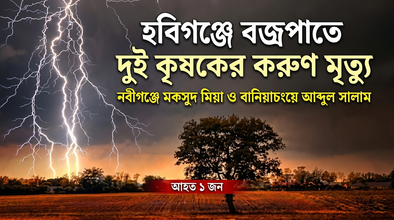 ধান কেটে ঘরে ফেরা হলো না আব্দুল সালাম ও মকসুদ মিয়ার