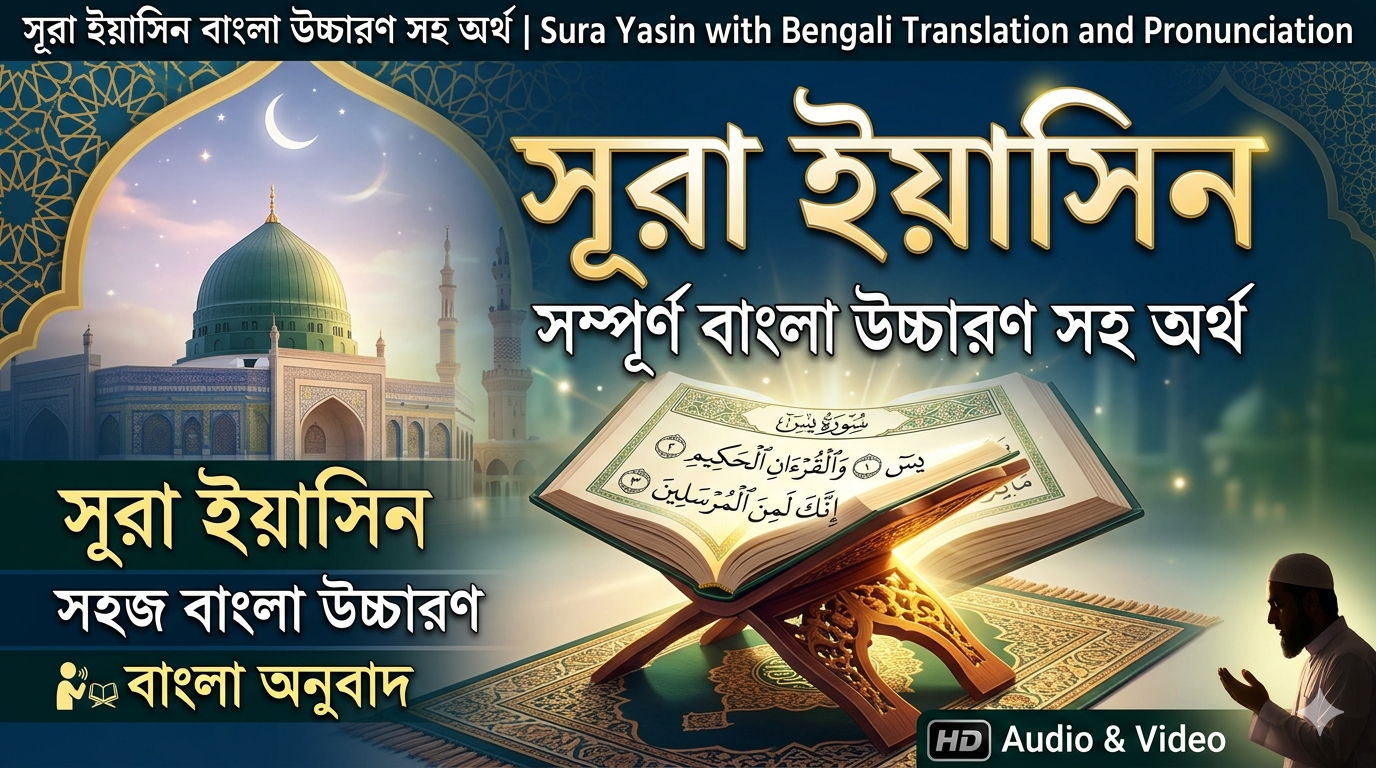 সূরা ইয়াসিন বাংলা উচ্চারণ সহ অর্থ