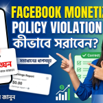 Facebook Monetization Policy Violation Remove