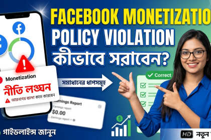 Facebook Monetization Policy Violation Remove