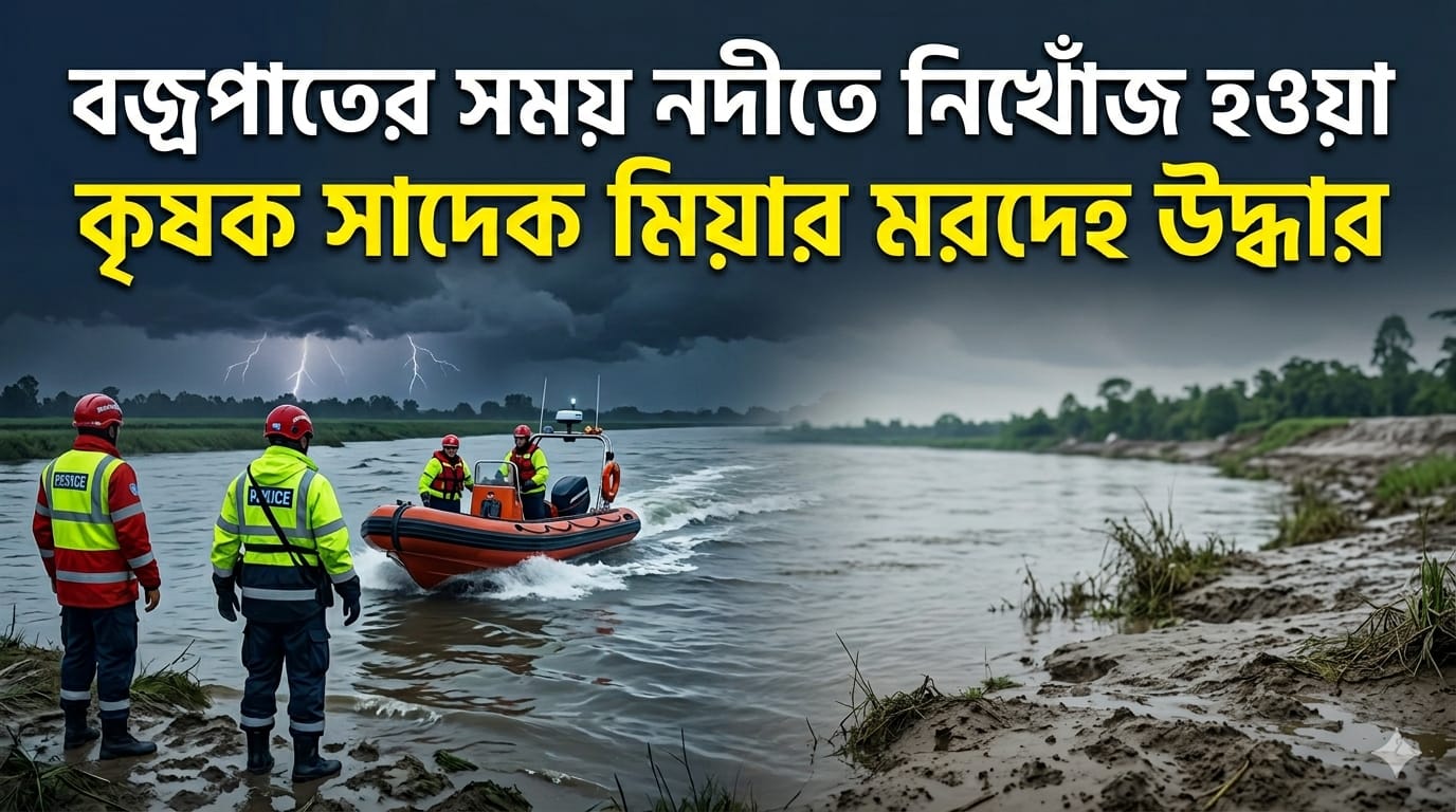 নিখোঁজ হওয়া কৃষক সাদেক মিয়ার মরদেহ উদ্ধার
