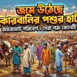 জমে উঠতে শুরু করেছে কোরবানির পশুর হাট