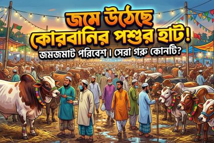 জমে উঠতে শুরু করেছে কোরবানির পশুর হাট