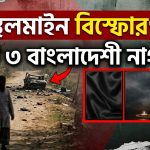 স্থলমাইন বিস্ফোরণে তিনজন বাংলাদেশি নাগরিক নিহত