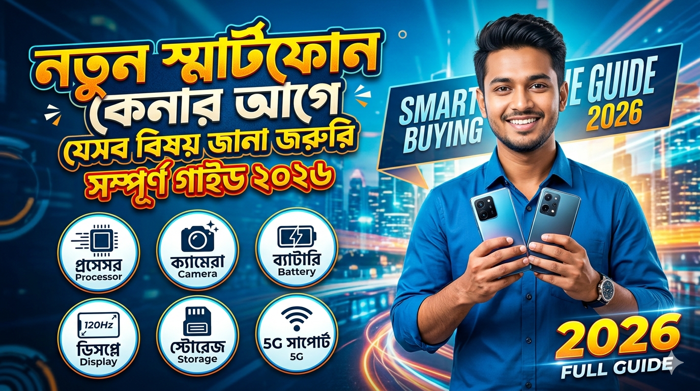 নতুন স্মার্টফোন কেনার আগে যেসব বিষয় জানা জরুরি