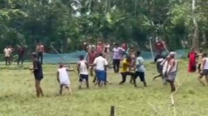 আর্জেন্টিনা-ব্রাজিল নাম দিয়ে ফুটবল খেলায় জয় পরাজয় নিয়ে সংঘর্ষ