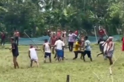 আর্জেন্টিনা-ব্রাজিল নাম দিয়ে ফুটবল খেলায় জয় পরাজয় নিয়ে সংঘর্ষ