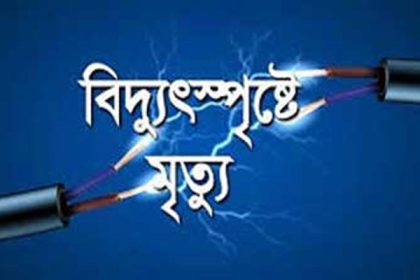 বিদ্যুৎস্পৃষ্ট হয়ে বাবা ও ছেলের মৃত্যু