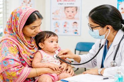 দেশে গত ২৪ ঘণ্টায় হাম ও হামের উপসর্গে আট শিশুর মৃত্যু