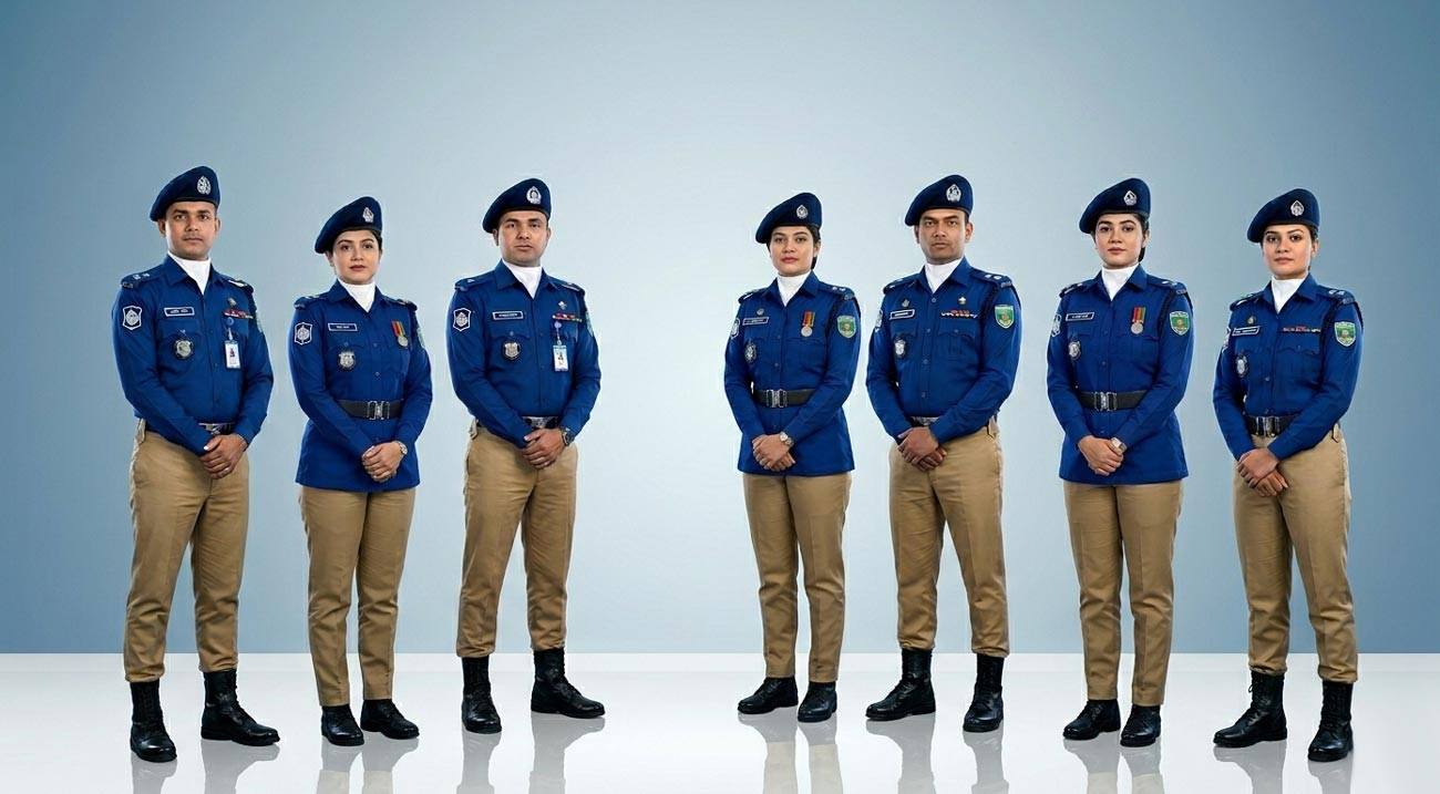 পুলিশের ইউনিফর্মে পরিবর্তন আনা হয়েছে