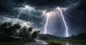 বজ্রপাতে দুই শিশুর মর্মান্তিক মৃত্যু