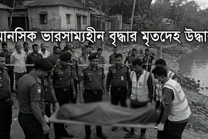 মানসিক ভারসাম্যহীন বৃদ্ধার মরদেহ উদ্ধার