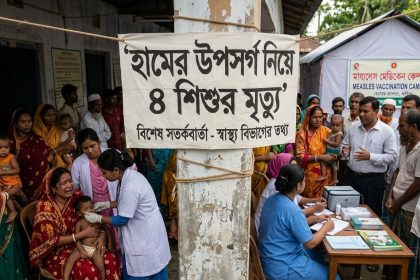হামের উপসর্গ নিয়ে ৪ শিশুর মৃত্যু
