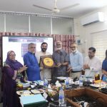 গ্রন্থাগারে হুইপ জি কে গউছের ৫ লাখ টাকা অনুদান ঘোষণা