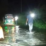 খোয়াই নদীর বাঁধ ভেঙে গ্রামের পর গ্রাম প্লাবিত