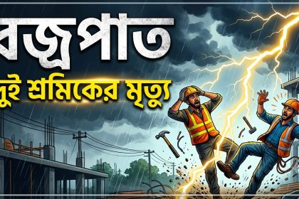 টাঙ্গাইলে বজ্রপাতে ২ শ্রমিকের মৃত্যু