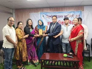 সিলেট উইমেনস জার্নালিস্ট ক্লাবের চতুর্থ প্রতিষ্ঠাবার্ষিকী উদযাপিত