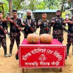 বিজিবির অভিযানে ১০ কেজি ভারতীয় গাঁজা উদ্ধার