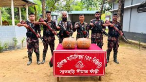 বিজিবির অভিযানে ১০ কেজি ভারতীয় গাঁজা উদ্ধার
