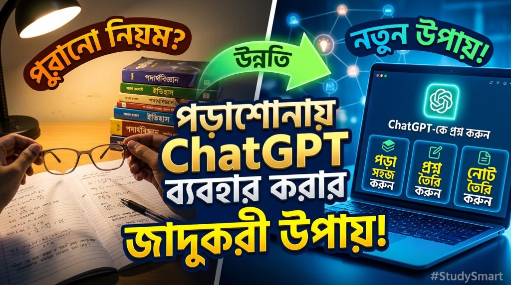 পড়াশোনায় ChatGPT ব্যবহার করার ৮টি কার্যকর উপায়