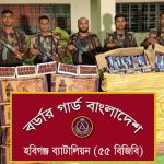 হবিগঞ্জে ৬২ লাখ টাকা মূল্যের বিপুল ভারতীয় পণ্য জব্দ