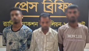 শায়েস্তাগঞ্জ থেকে ১৯ কেজি গাঁজাসহ তিন মাদক কারবারি