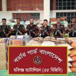 ৫৫ বিজিবির অভিযানে আসামীসহ মাদকদ্রব্য ও ভারতীয় পণ্য জব্দ