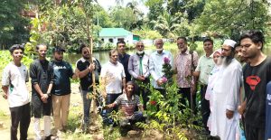 হবিগঞ্জে স্বপ্ন সোসাইটির বৃক্ষ রোপণ
