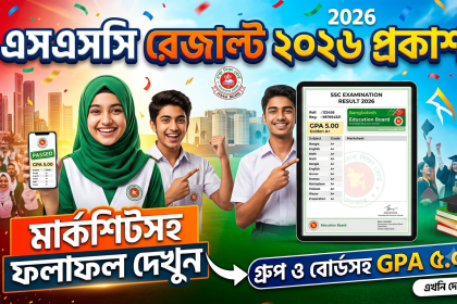 SSC Result 2026 প্রকাশ: মার্কশিটসহ ফলাফল দেখুন