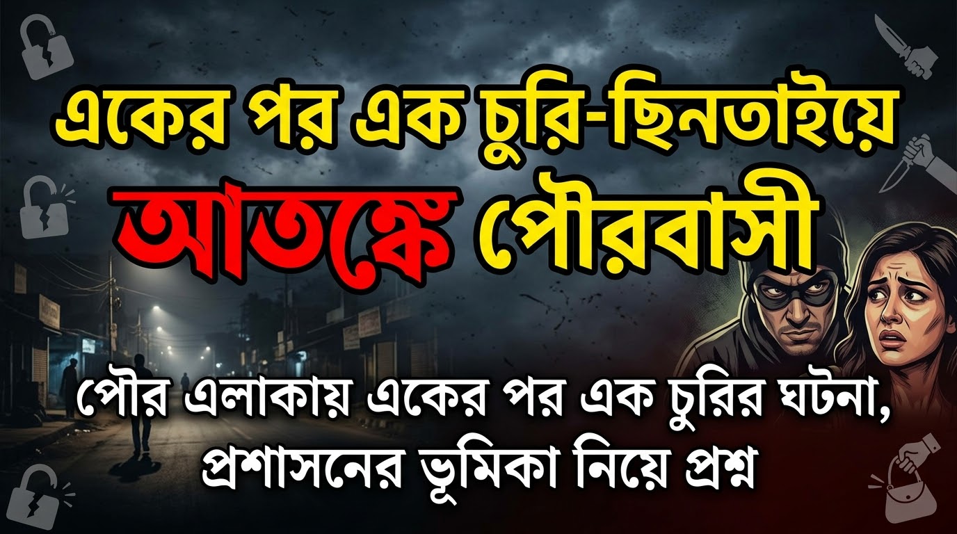 শায়েস্তাগঞ্জে একের পর এক চুরি-ছিনতাইয়ে আতঙ্ক ক্রমেই বাড়ছে