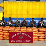 হবিগঞ্জ ৫৫ বিজিবির অভিযানে ১ কোটি টাকা মূল্যের ভারতীয় পণ্য জব্দ