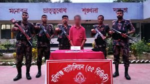 বিজিবির অভিযানে ৫ লাখ টাকার ইয়াবাসহ শ্রীমঙ্গলের যুবক আটক