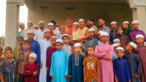 বিরামচরে মাদরাসার উন্নয়নে প্রবাসী বদরুলের দুই লাখ টাকা অনুদান