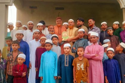 বিরামচরে মাদরাসার উন্নয়নে প্রবাসী বদরুলের দুই লাখ টাকা অনুদান