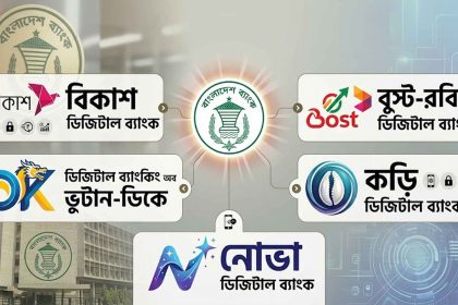 পাঁচটি ডিজিটাল ব্যাংককে প্রাথমিক অনুমোদন