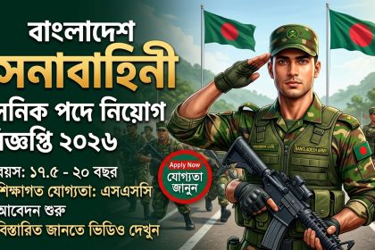 বাংলাদেশ সেনাবাহিনী নিয়োগ ২০২৬