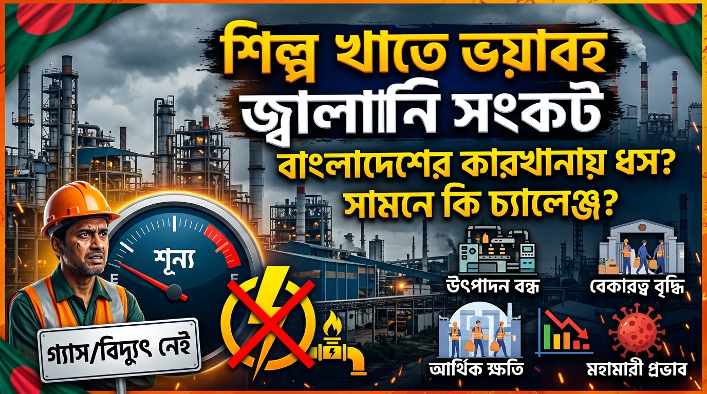 জ্বালানি সংকটে বাংলাদেশের শিল্প খাত: সামনে কী চ্যালেঞ্জ?