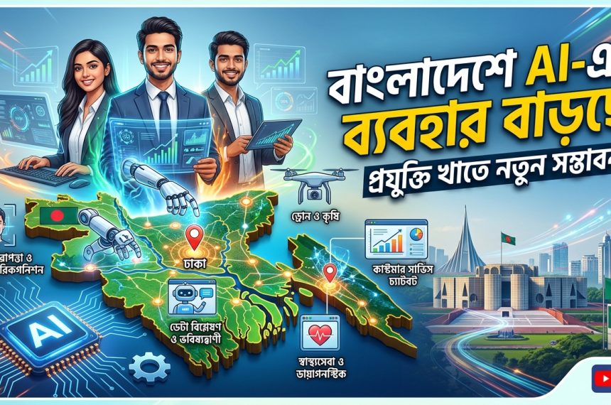 বাংলাদেশে AI-এর ব্যবহার বাড়ছে: প্রযুক্তি খাতে নতুন সম্ভাবনা