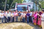 হবিগঞ্জ কৃষি বিশ্ববিদ্যালয়ে বাস সেবার উদ্বোধন