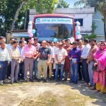 হবিগঞ্জ কৃষি বিশ্ববিদ্যালয়ে বাস সেবার উদ্বোধন
