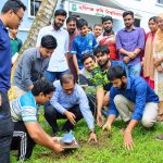 হবিগঞ্জ কৃষি বিশ্ববিদ্যালয়ে বৃক্ষরোপণ অনুষ্ঠিত