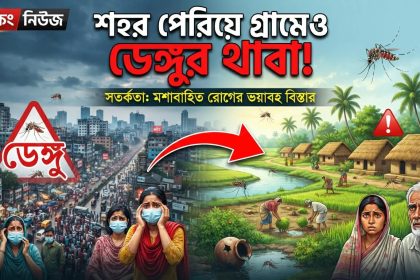 শহর পেরিয়ে গ্রামেও ডেঙ্গুর থাবা