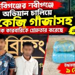 নবীগঞ্জে ৯ কেজি গাঁজাসহ দুই মাদক কারবারি গ্রেফতার