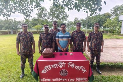 ভারতে পালানোর চেষ্টায় নির্বাচন অফিসের কর্মচারী আটক