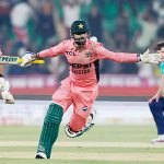 শাদাব খানের ক্যারিয়ারের প্রথম ওয়ানডে সেঞ্চুরি