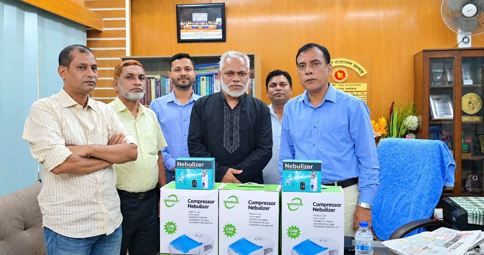 রোগীদের সেবায় জি কে গাফ্ফারের মানবিক উদ্যোগ