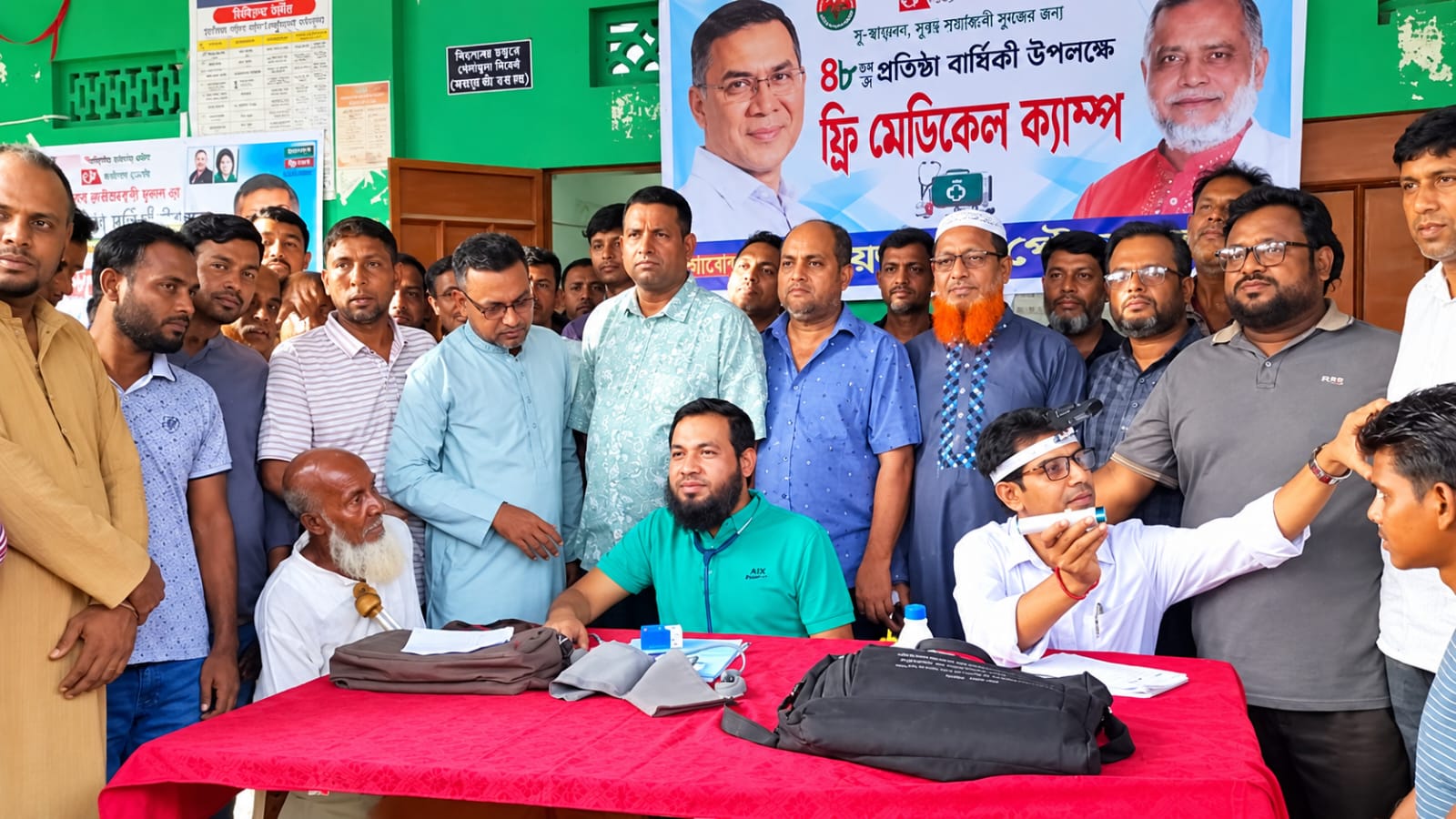 ৪৮তম প্রতিষ্ঠাবার্ষিকীতে শায়েস্তাগঞ্জ পৌর যুবদলের কর্মসূচি পালন
